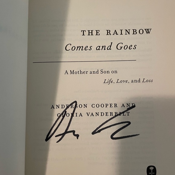 Signed Book - The Rainbow Comes and Goes by A. Cooper and G. Vanderbilt - Picture 5 of 7